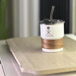 كوب المملكة (ستانلس ) 300ملي باللون الاسود الملكي