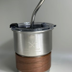 كوب المملكه (ستانلس ) 300 ملي باللون الفضي الجذاب