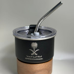 كوب المملكة (ستانلس ) 300ملي باللون الاسود الملكي